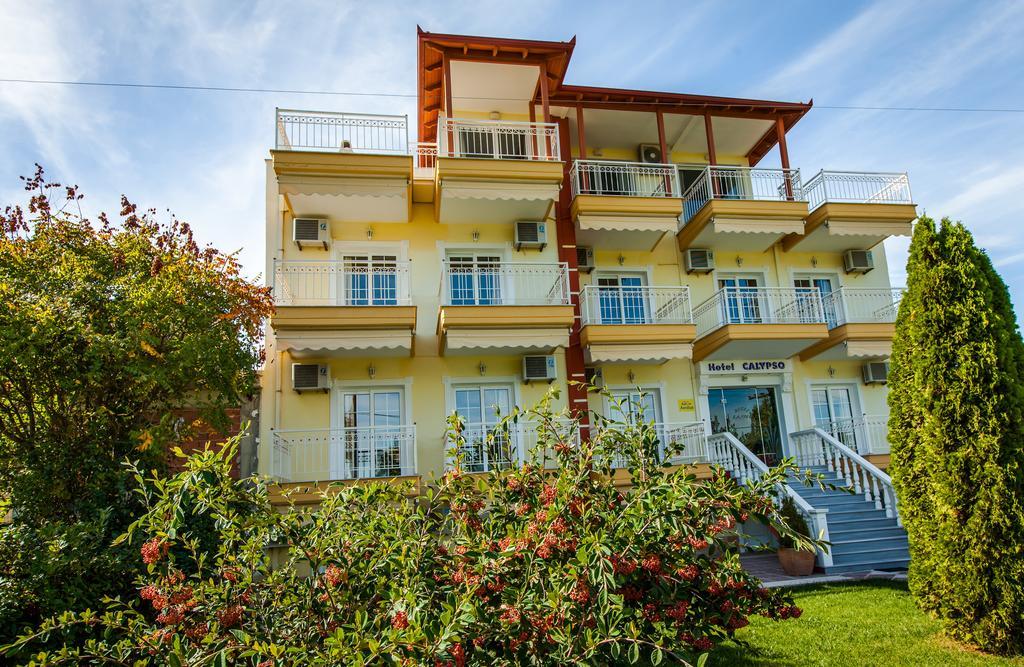 Calypso Beach Hotel Paralía Kültér fotó